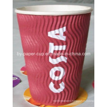 Take Away Ripple Wall Coffee Paper Cup